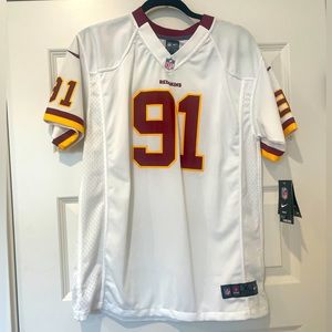 NWT Washington Redskins / Commanders Ryan Kerrigan Jersey, Size Youth L (Unisex)